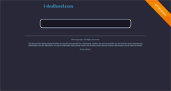 Desktop Screenshot of i-dealhotel.com